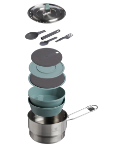 Alternative view of The Wildfare Go Two Bowl Prep & Cook Set 14-piece set